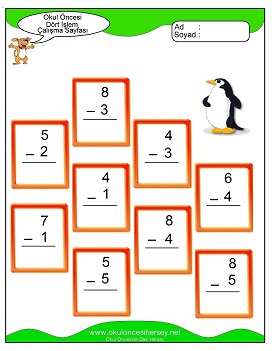 İşlemler yaprak test